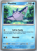 Pokemon Mantine Water 032/132 ME01: Mega Evolution Common NM