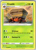 Pokemon Crustle Grass 012/203 SWSH07: Evolving Skies Uncommon NM