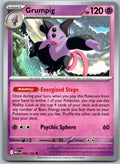 Pokemon Grumpig Psychic 063/132 ME01: Mega Evolution Uncommon NM