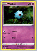 Pokemon Woobat Psychic 068/203 SWSH07: Evolving Skies Common NM
