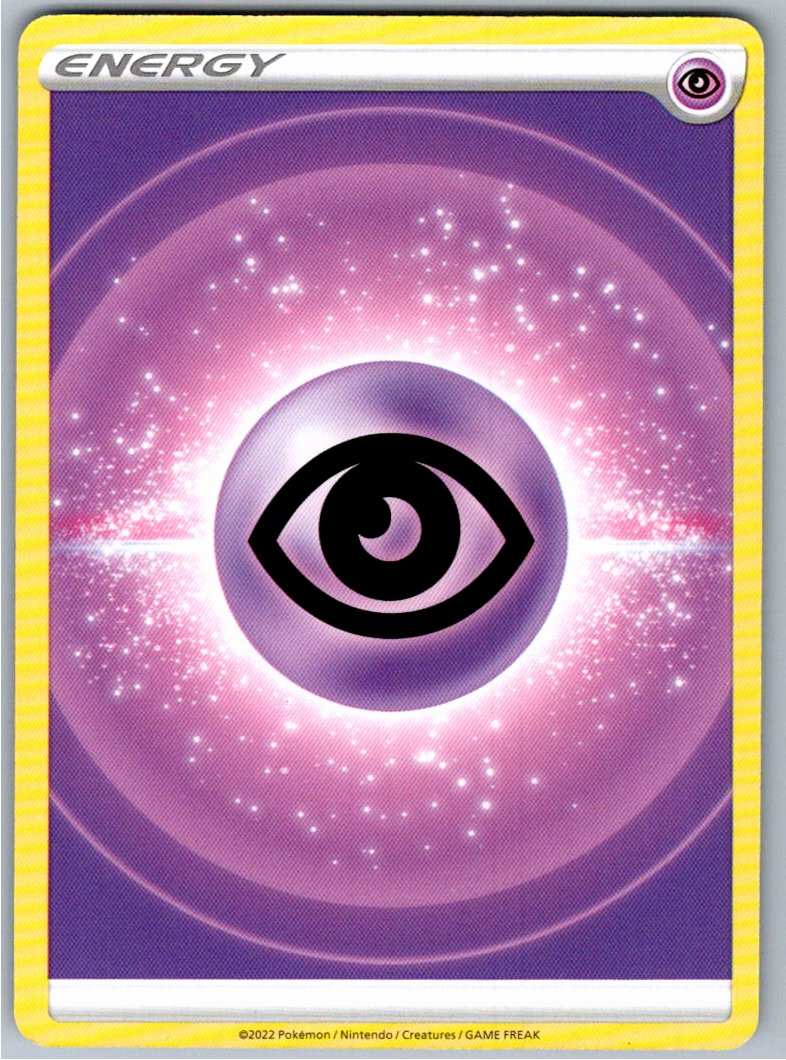 Pokemon Psychic Energy (2022 Unnumbered) Basic Psychic Energy SWSH09: Brilliant Stars Common NM
