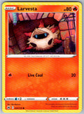 Pokemon Larvesta Fire 024/159 SWSH: Crown Zenith Common NM