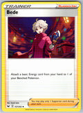 Pokemon Bede Supporter 157/202 SWSH01: Sword & Shield Base Set Uncommon NM