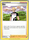 Pokemon Dan Supporter 158/192 SWSH02: Rebel Clash Uncommon NM